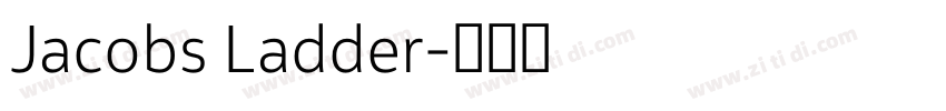 Jacobs Ladder字体转换